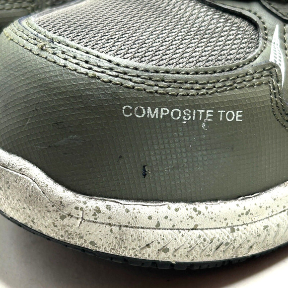 SKECHERS Work Summits SR Jaily Composite Toe Memory Foam Dark Green Women 8 - Picture 4 of 11